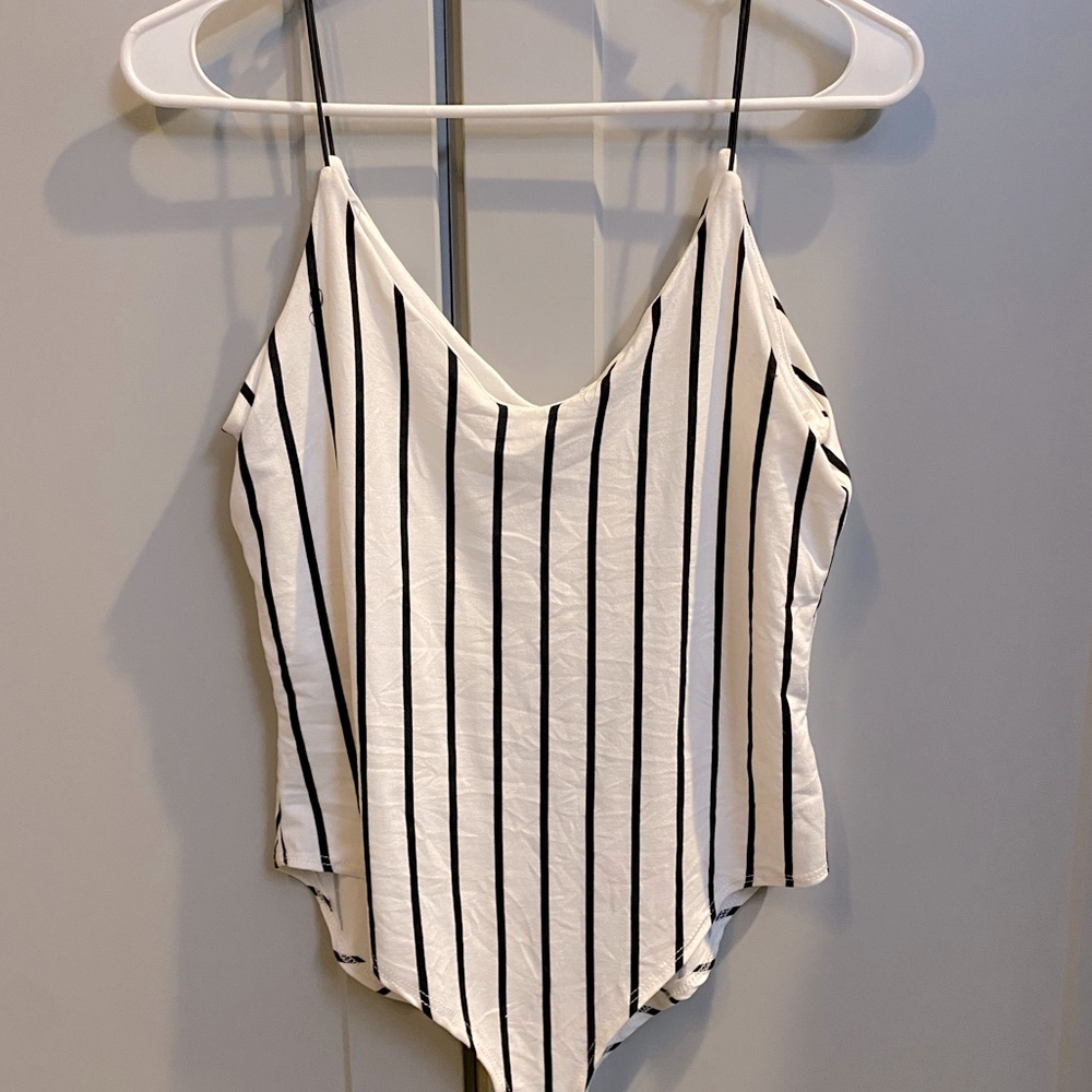 Striped Bodysuit